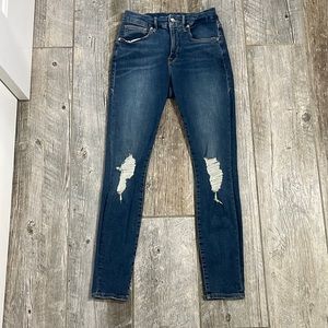 Good American distressed skinny jeans Size: 6/28